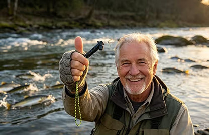 ⏰Last day Promotion 🔥-🎣 Magnetic Fly Threader & Knot Tool for Faster, Easier Fly Fishing Setup 🧲