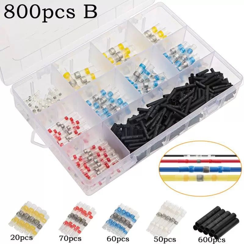 ⏰Last day Promotion 🔥-💧 Waterproof Solder Wire Connectors for Secure, Long-Lasting Wire Repairs 🔧
