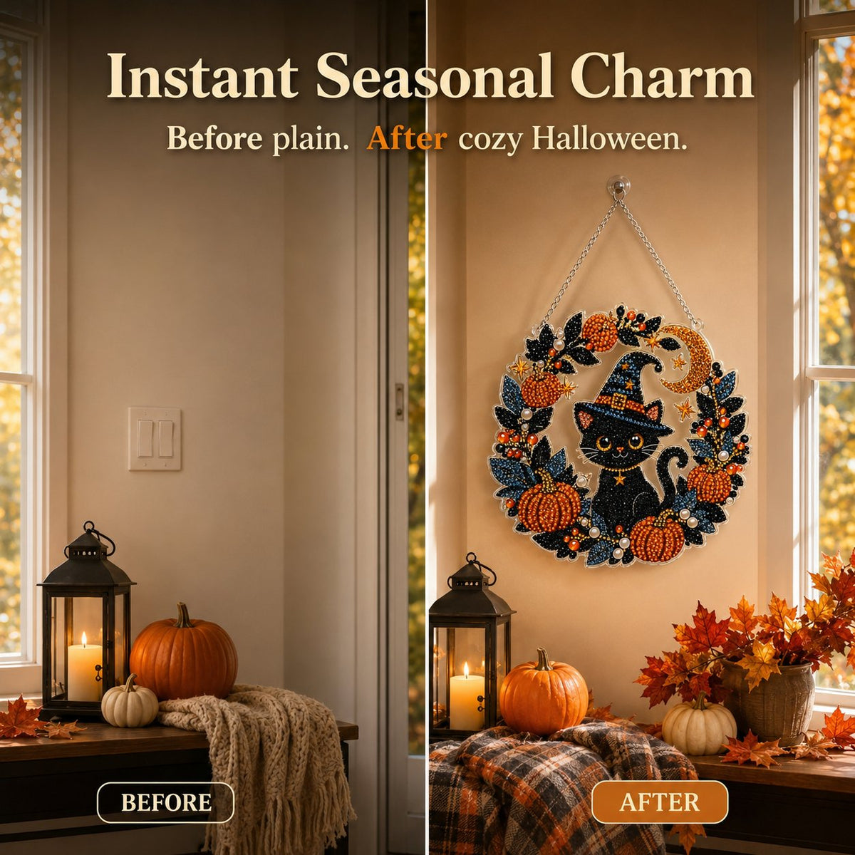 👻🔥DIY Spooky Hanging Ornament Kit