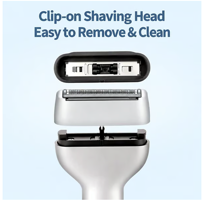 🪒 Men's Rechargeable Foil Electric Shaver – Cordless Wet & Dry Razor for Men ⚡