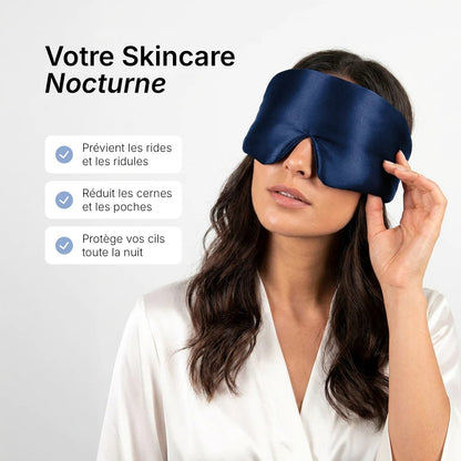 Masque de Nuit en Soie Cloud-Contour-Pure Soie de Mûrier