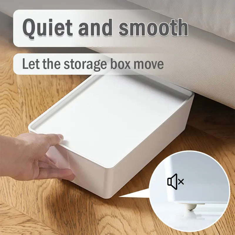 ⏰Last day Promotion 🔥-🛞360° Rotation Self-Adhesive Mini Caster Wheels for Easy Moving & Storage ✨