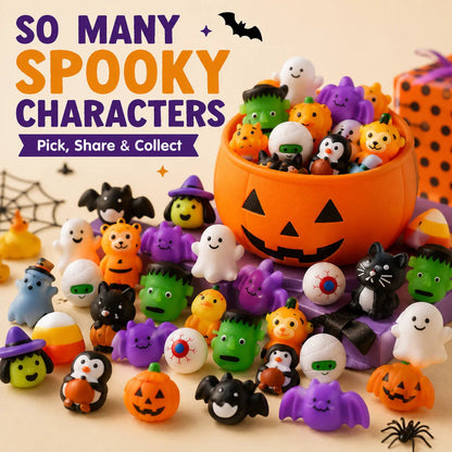 🔥 LAST DAY 50% OFF! 🎃 30PCS Halloween Mochi Squishy Toys 👻