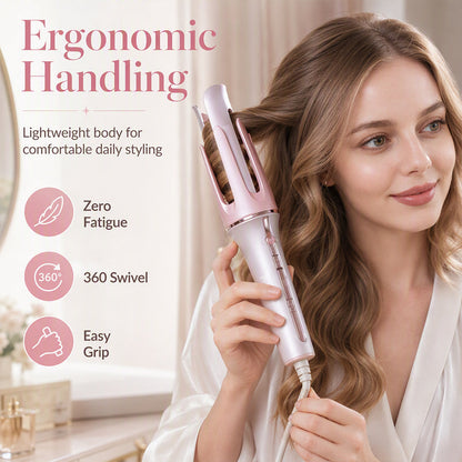 🔥 LAST DAY 50% OFF! ⏳ Auto-Rotating Hair Curling Wand ✨