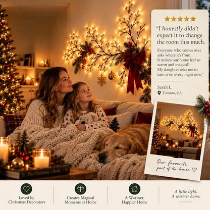 🎁 LAST DAY 50% OFF – Flexible Branch Christmas Lights🎄 – DIY Holiday Decor