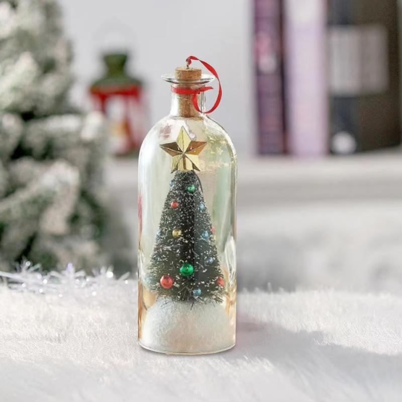 🔥LAST DAY 49% OFF – 🎅🎄Christmas Sale -Recordable Christmas Tree Message In A Bottle