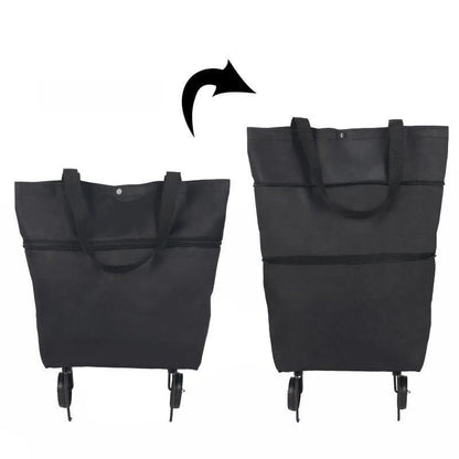 🔥🛍️Foldable 2-in-1 Shopping Bag