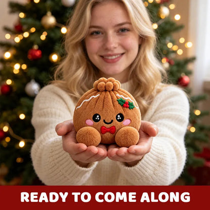🎄Last Day 50% OFF✨-🥟Christmas Dumpling Plush Blind Box Collection for Cute Holiday Surprises 🎁