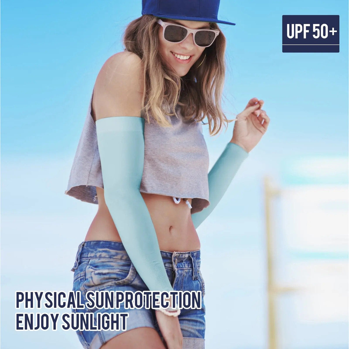 ☀️ UPF 50+ Cooling UV Arm Sleeves 🧊