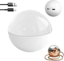 Electronic Crystal Ball, Light-Up Glass Sphere With 3D Digital Display Screen, DIY Personalized Video & Photo Player