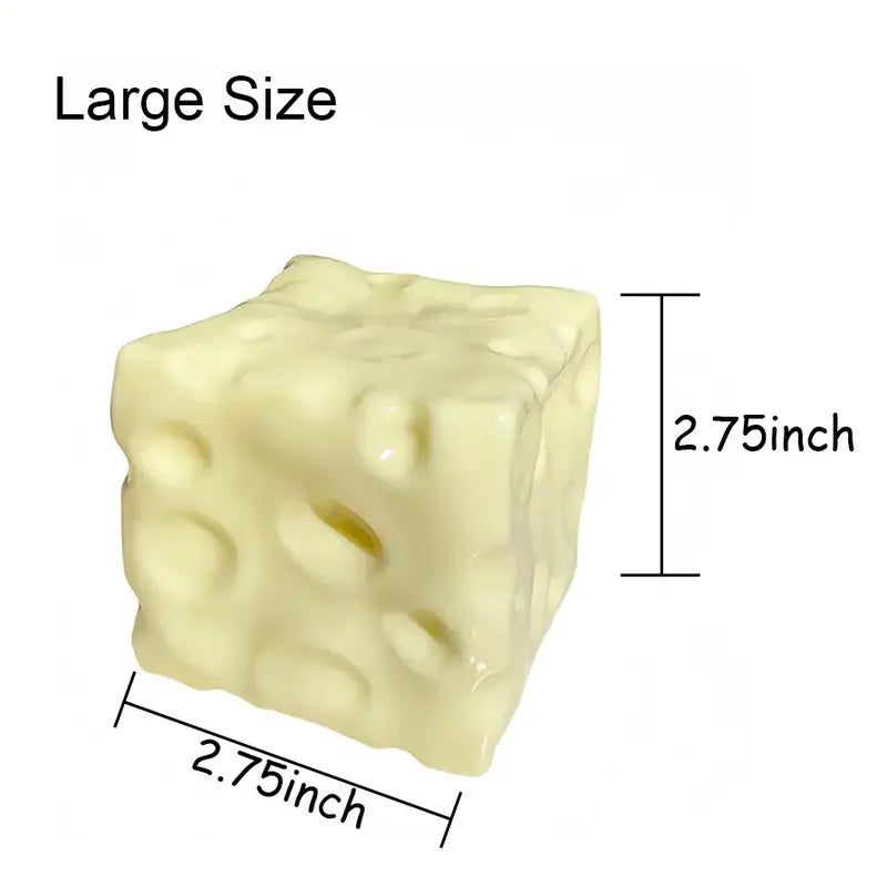 ⏰Last day Promotion 🔥-🧀 Slow Rising Cheese Squishy Fidget Toy for Endless Squeeze Fun ✨