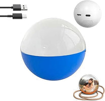 Electronic Crystal Ball, Light-Up Glass Sphere With 3D Digital Display Screen, DIY Personalized Video & Photo Player