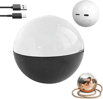 Electronic Crystal Ball, Light-Up Glass Sphere With 3D Digital Display Screen, DIY Personalized Video & Photo Player