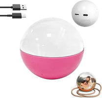 Electronic Crystal Ball, Light-Up Glass Sphere With 3D Digital Display Screen, DIY Personalized Video & Photo Player
