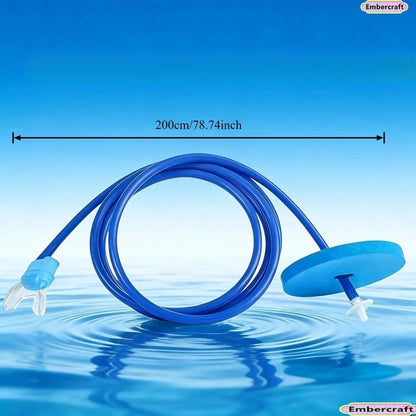 🤿💦 Leak-Proof Silicone Snorkel – Anti-Choke, Easy Breathing for Beginners & Adults! 🌊✨