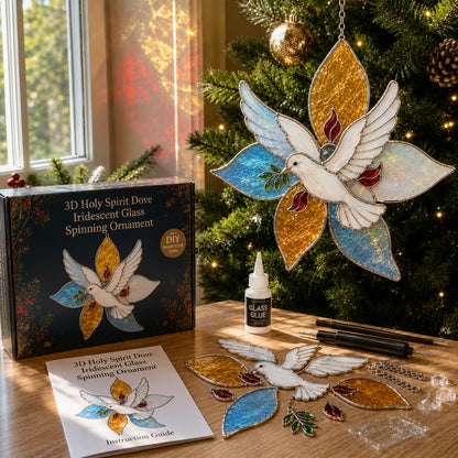⏳ Last Day 50% OFF –✝️Beginner-Friendly 3D Christian & Christmas Suncatcher DIY Kit 🎄