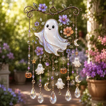 ⏰Last day Promotion 🔥-🎃Halloween Suncatcher Wind Chime👻