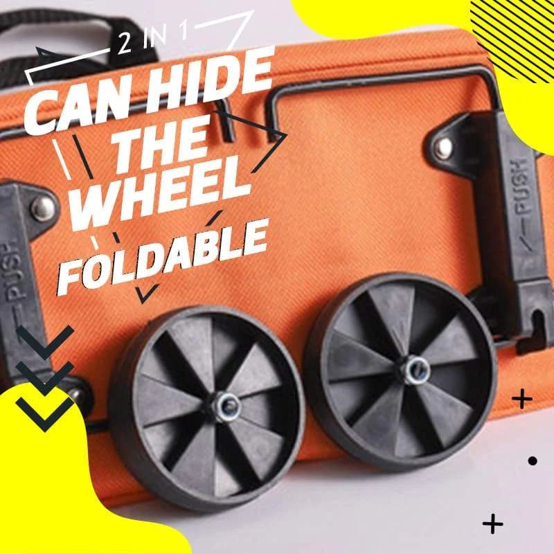 🔥🛍️Foldable 2-in-1 Shopping Bag
