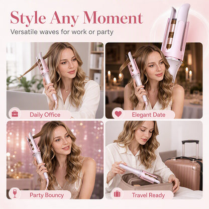 🔥 LAST DAY 50% OFF! ⏳ Auto-Rotating Hair Curling Wand ✨