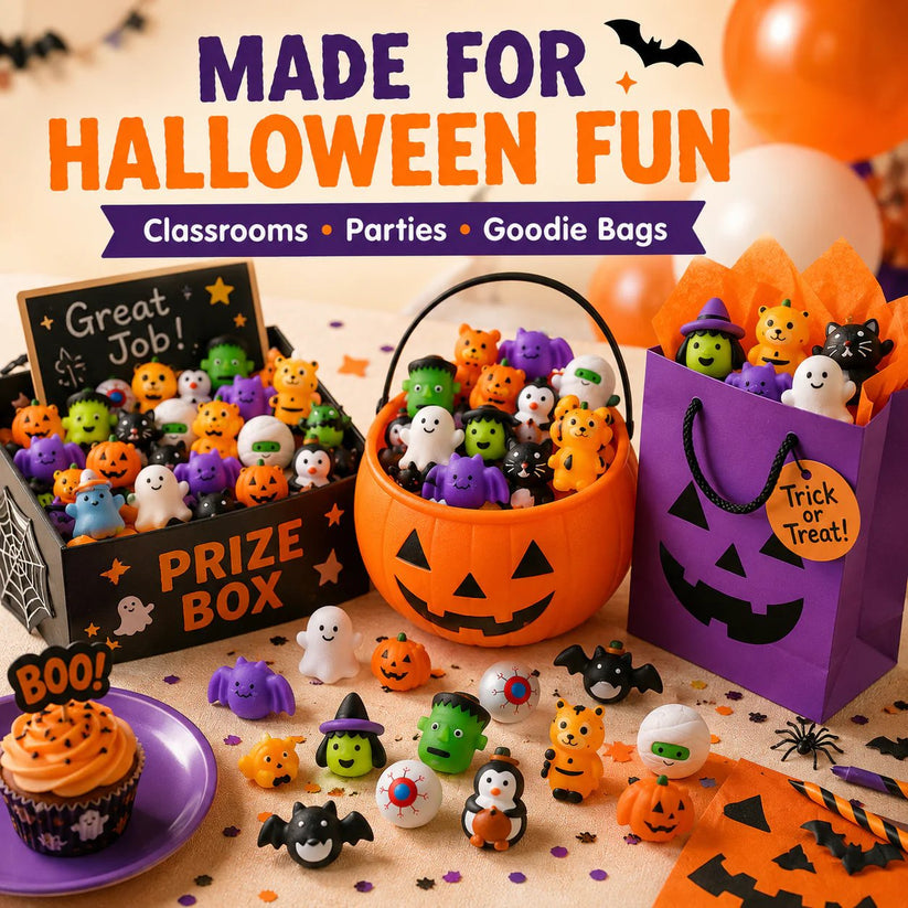 🔥 LAST DAY 50% OFF! 🎃 30PCS Halloween Mochi Squishy Toys 👻