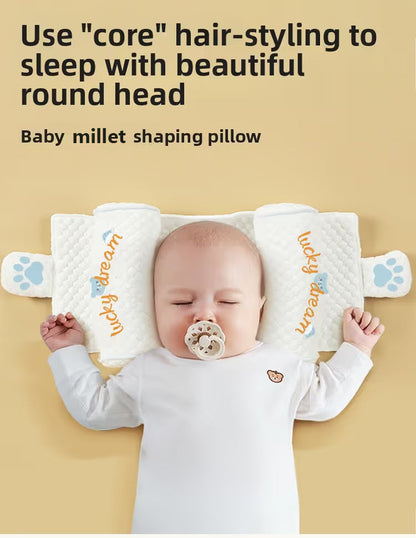 👶 Baby Comfort Support Pillow – Soft Ergonomic Head & Body Cushion for Babies