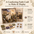 🎁Last Day 50% OFF✨-✝️3D Christian Fabric Poke Art Kit for Meaningful & Relaxing DIY Crafting 🙏