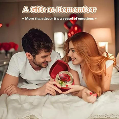 Electronic Crystal Ball, Light-Up Glass Sphere With 3D Digital Display Screen, DIY Personalized Video & Photo Player
