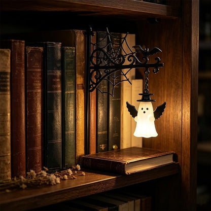 🔥 Last Day 50% OFF✨-👻 Halloween Bookend Light Adds Gothic Spooky Charm to Your Home Decor 🎃✨