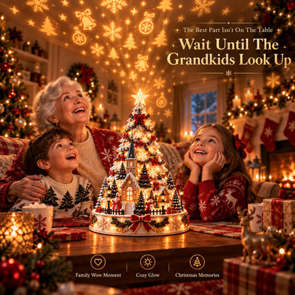 🌟Last day Promotion 🔥-🎄Christmas Village Lightscape Tree for Magical Holiday Decor 🏡