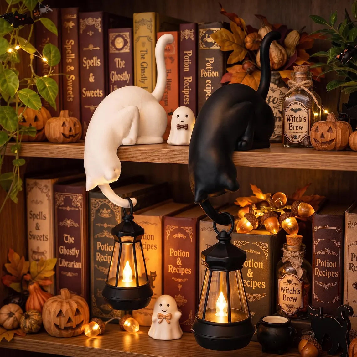 🔥Last day Promotion -✨ Cute Cat Hook Shelf Decor 🏠💡