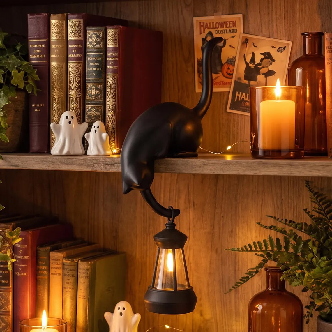 🔥Last day Promotion -✨ Cute Cat Hook Shelf Decor 🏠💡