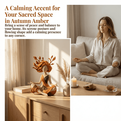 🔥LAST DAY 50% OFF- 🧘Serenity Growth | Inner Harmony Sculptural Figurine 🌙