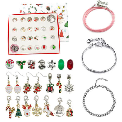 ⏰Last day Promotion 🔥-🎄 24 Days of Christmas Fun with a Creative DIY Bracelet Countdown ✨