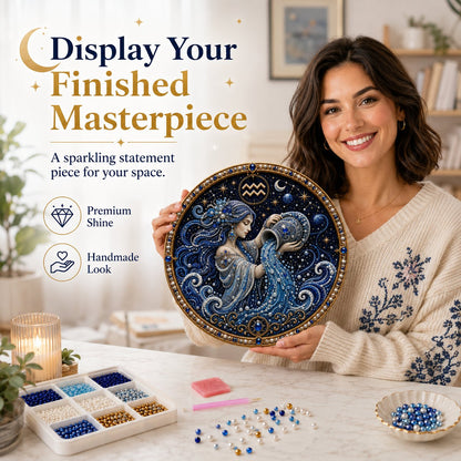 🔥Maak Je Eigen Hemelse Meesterwerk — 12 Sterrenbeelden Parelkunst DIY Kit ♈🌙