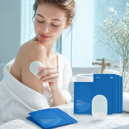 🔥 Last Day 50% OFF✨-🛁 8-Pack Body Exfoliating Scrub Pads for Smoother, Softer-Looking Skin ✨