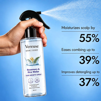 💧 Holiday Celebration 50% OFF ✨-Nourish Your Hair with Rosemary & Rice Water Spray ✨