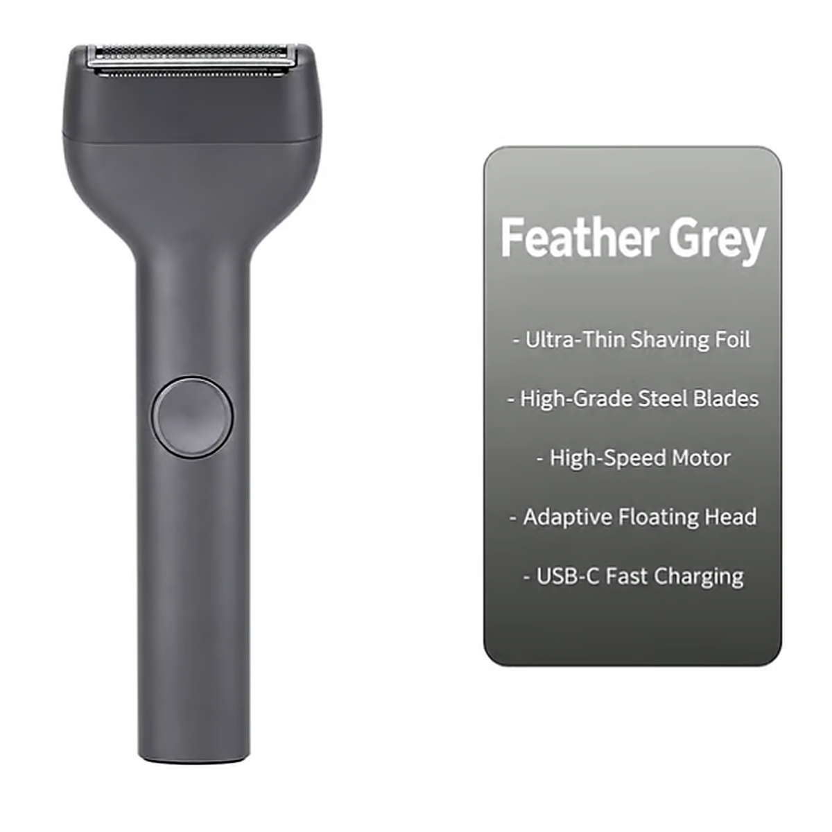 🪒 Men's Rechargeable Foil Electric Shaver – Cordless Wet & Dry Razor for Men ⚡
