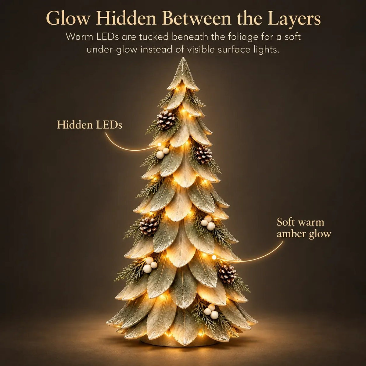 🎄 Last Day 50% OFF OFF ✨-🌿 Winterleaf Glow Christmas Tree🌟