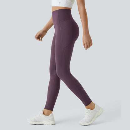⏰Last day Promotion 🔥-🔥 High-Waisted Tummy Control Leggings with Pockets for a Sculpted Look ✨