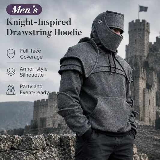 Knight Cosplay Hoodie – Medieval Fantasy Streetwear Pullover!