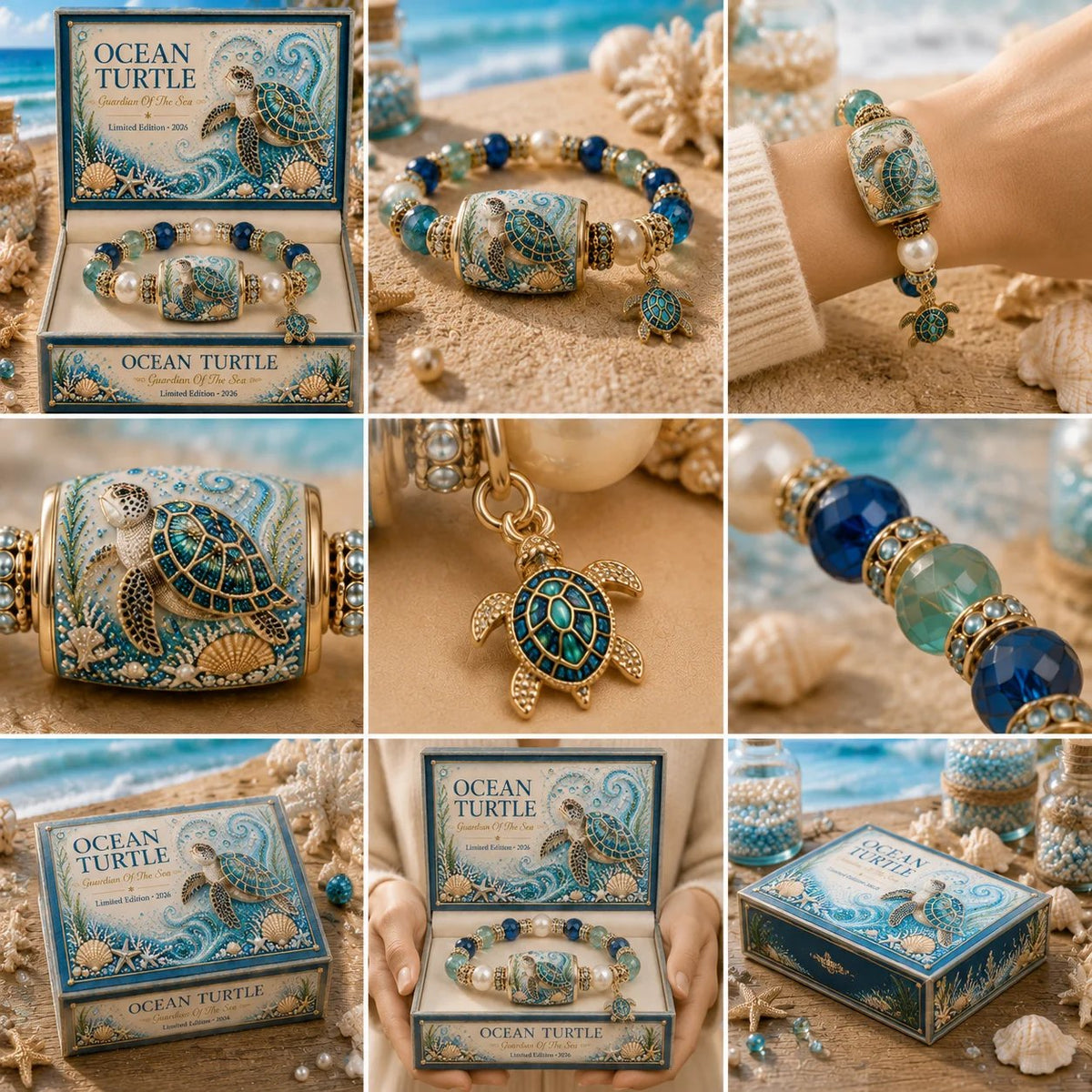 💥Last Day 49% OFF – 🌊 Ocean Guardian Collection Bracelet — Limited Edition 2026
