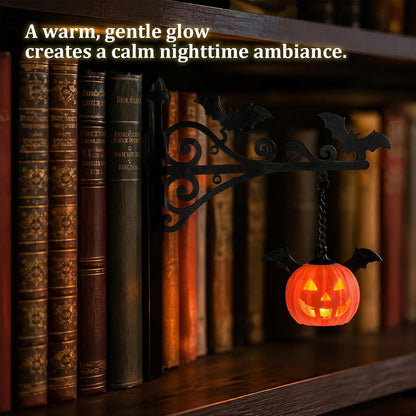 🔥 Last Day 50% OFF✨-👻 Halloween Bookend Light Adds Gothic Spooky Charm to Your Home Decor 🎃✨