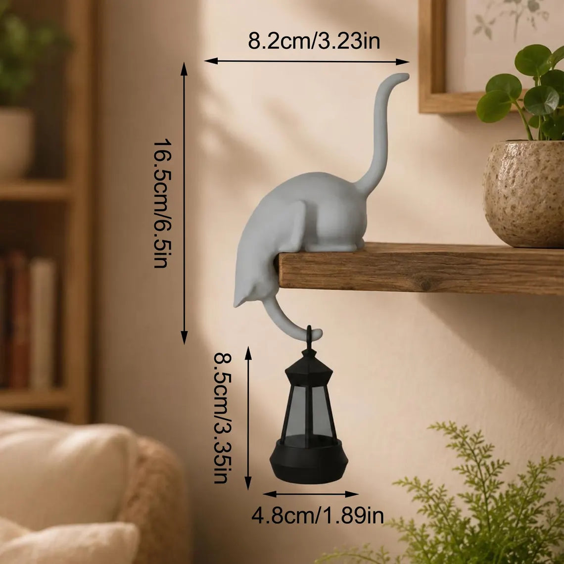 🔥Last day Promotion -✨ Cute Cat Hook Shelf Decor 🏠💡