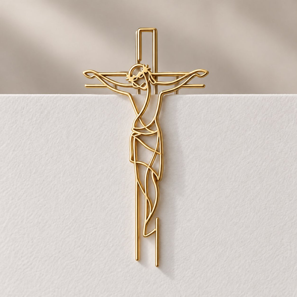 ✝️ Last Day 50% OFF✨-📚 Elegant Faith-Inspired Gold Page Markers 📖