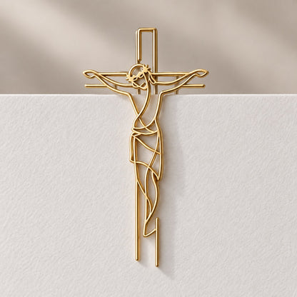✝️ Last Day 50% OFF✨-📚 Elegant Faith-Inspired Gold Page Markers 📖