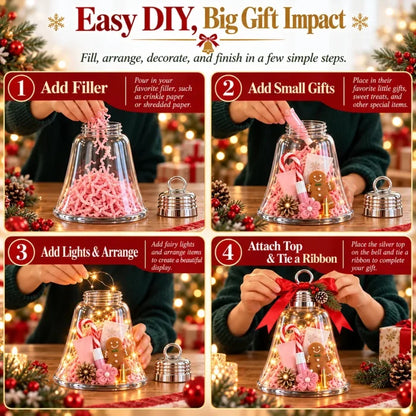 🔥Last Day 69% OFF🎄🎁DIY Christmas Bell Gift Box