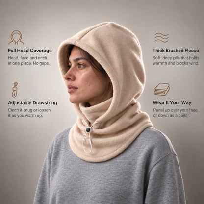 🧤 Last Day 50% OFF✨-❄️3-in-1 Winter Hood for Cozy Cold-Weather Comfort🧣