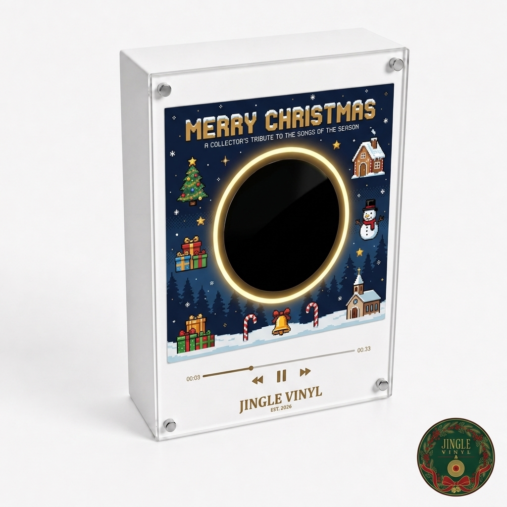 🔥 Last Day 50% OFF✨-🎄Christmas Tunes Player with 9 Magnetic Discs for Festive Family Fun & Holiday Cheer 🎶✨