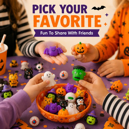 🔥 LAST DAY 50% OFF! 🎃 30PCS Halloween Mochi Squishy Toys 👻
