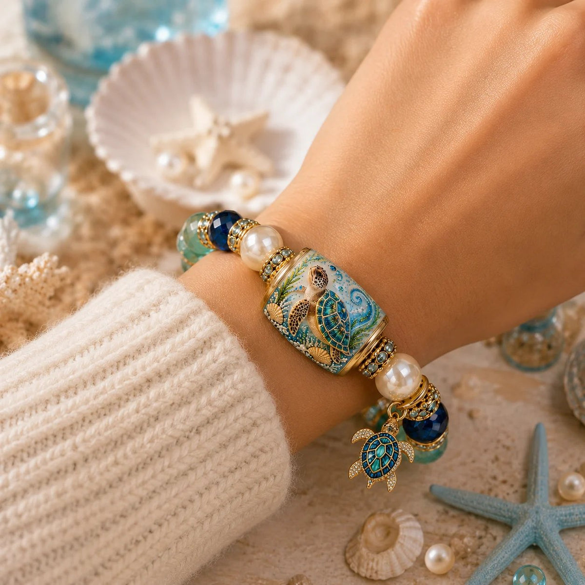 💥Last Day 49% OFF – 🌊 Ocean Guardian Collection Bracelet — Limited Edition 2026